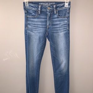 Dark Blue American Eagle Jeans